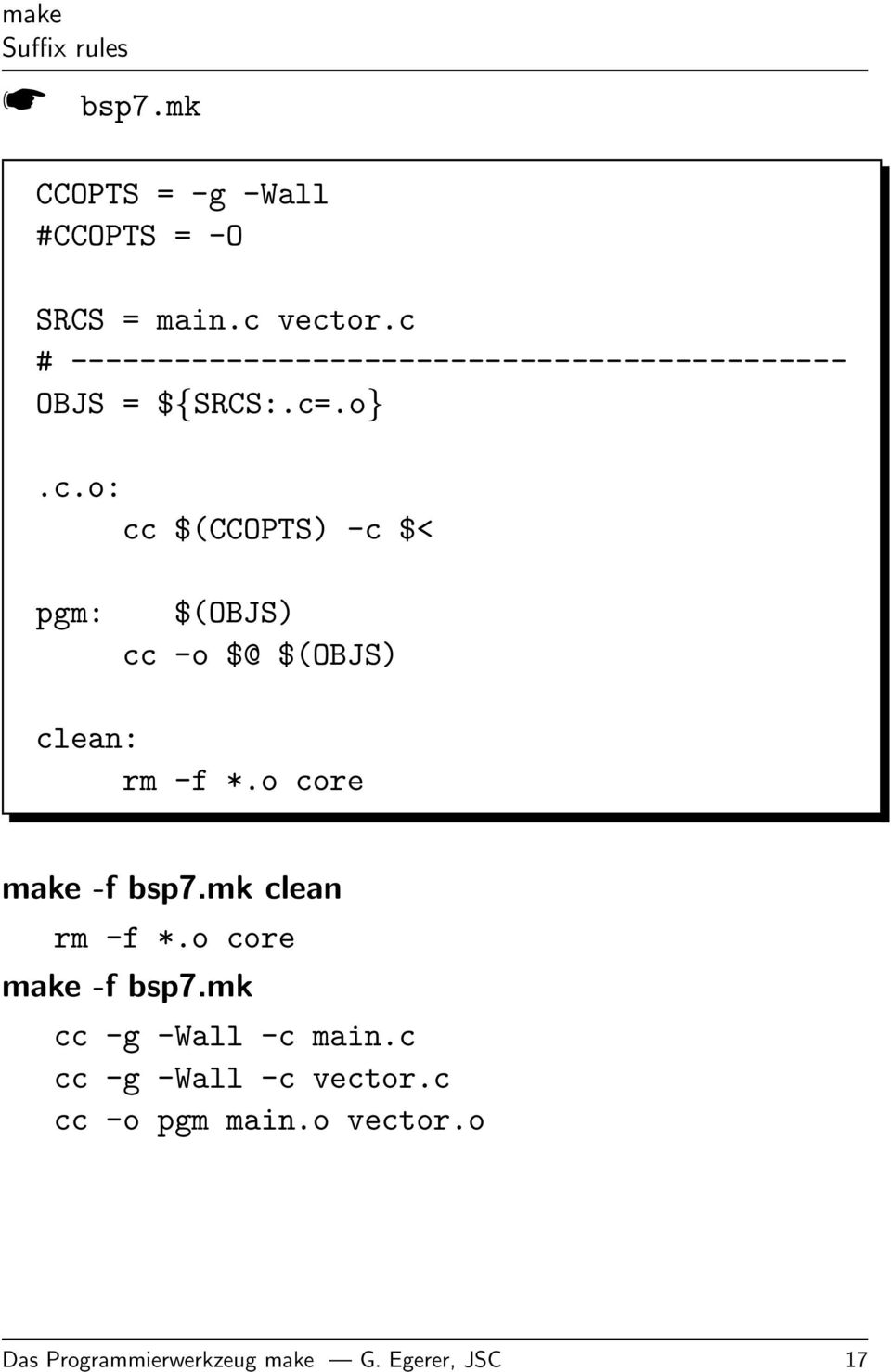 o core make -f bsp7.mk clean rm -f *.o core make -f bsp7.mk cc -g -Wall -c main.