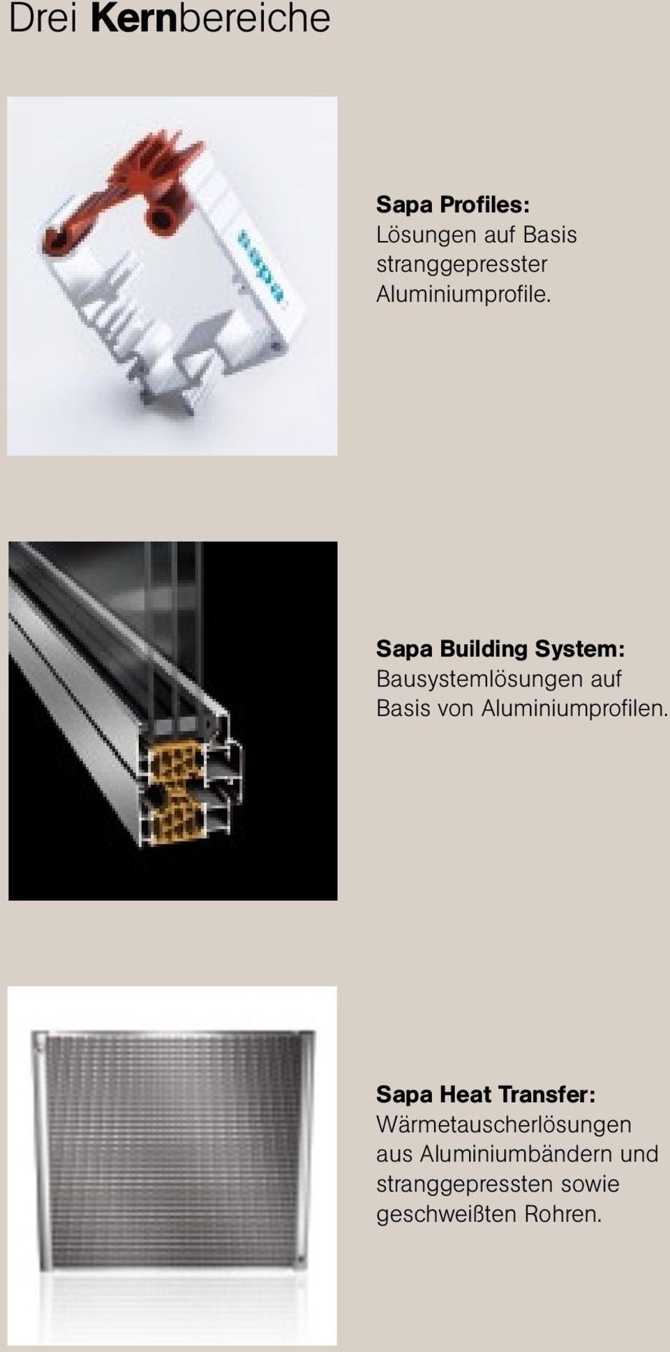 Sapa Building System: Bausystemlösungen auf Basis von