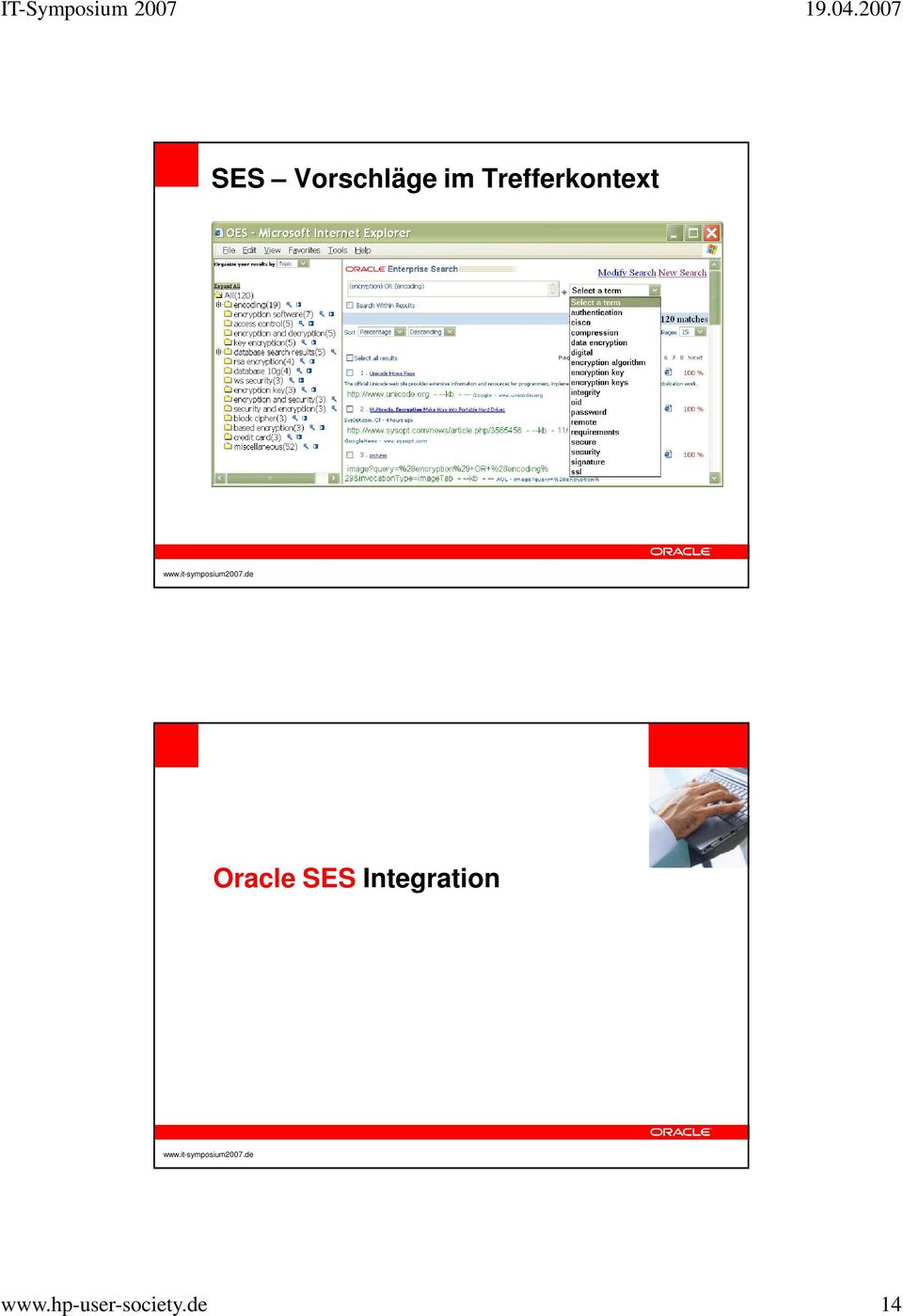 Oracle SES