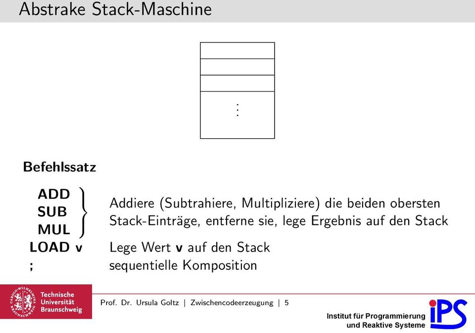 Multipliziere) die beiden obersten Stak-Einträge, entferne sie,