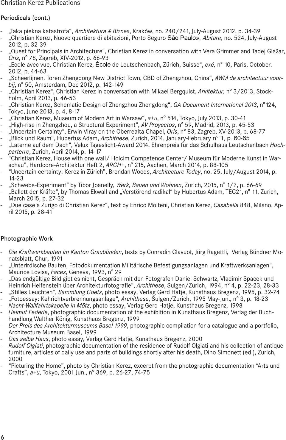 66-93 - Ecole avec vue, Christian Kerez, École de Leutschenbach, Zürich, Suisse, exé, n 10, Paris, October. 2012, p. 44-63 - Scheerlijnen.