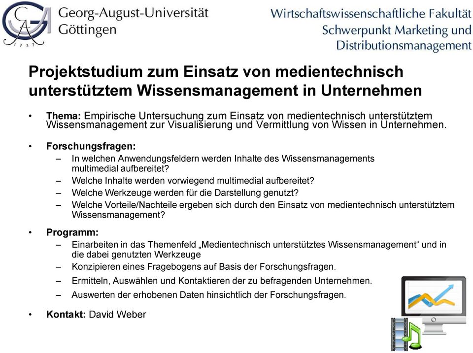 Welche Inhalte werden vorwiegend multimedial aufbereitet? Welche Werkzeuge werden für die Darstellung genutzt?