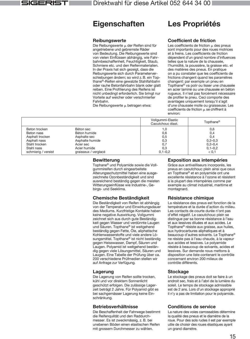 In der Praxis hat sich gezeigt, dass die Reibungswerte sich durch Parameterverschiebungen ändern; so wird z. B.