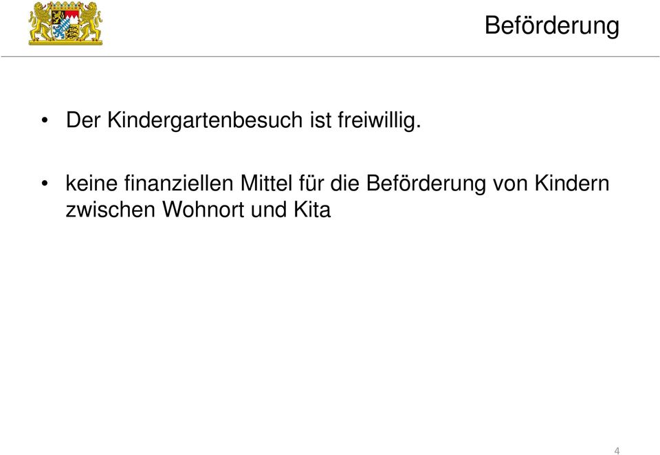 keine finanziellen Mittel für die