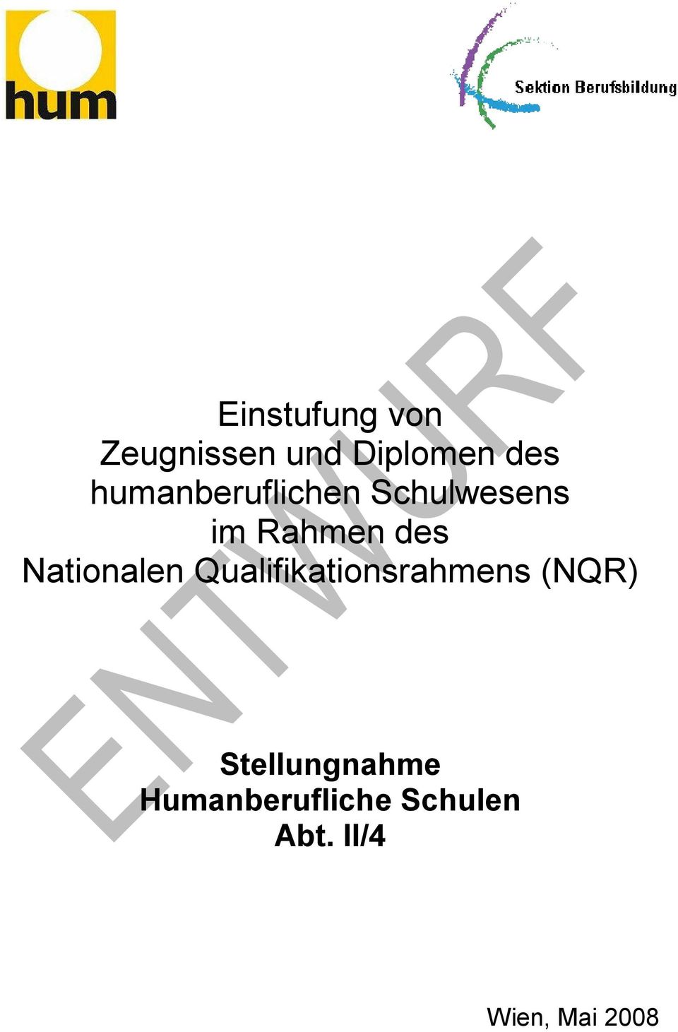 Nationalen Qualifikationsrahmens (NQR)