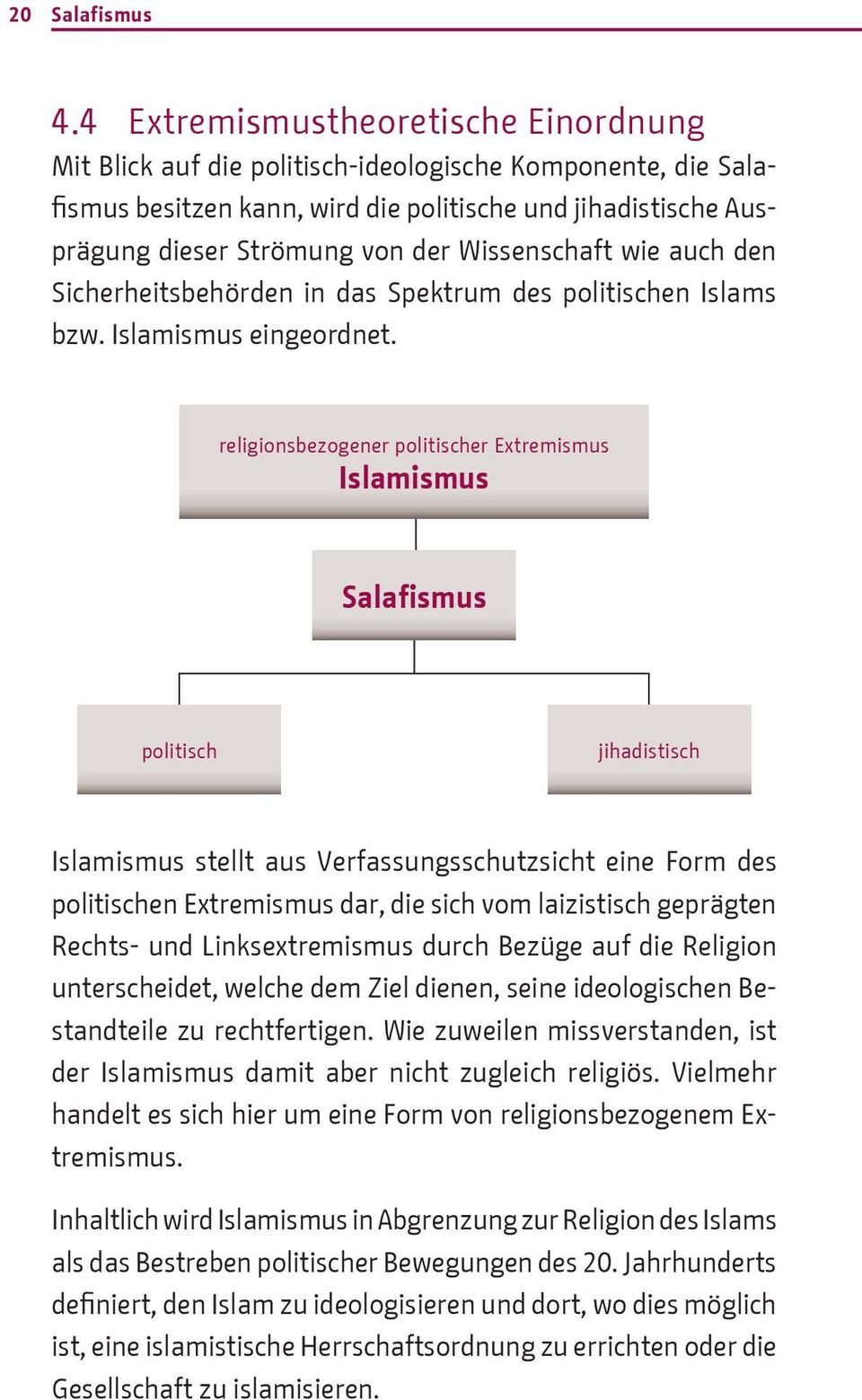 Wissenschaft wie auch den Sicherheitsbehörden in das Spektrum des politischen Islams bzw. Islamismus eingeordnet.