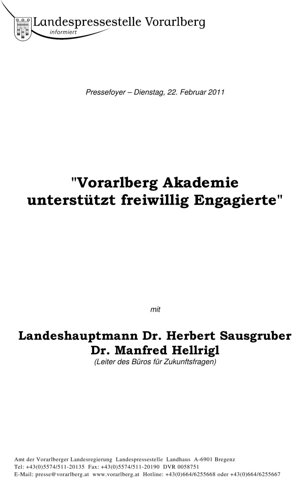 Herbert Sausgruber Dr.
