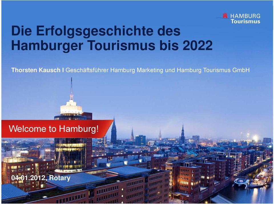 Geschäftsführer Hamburg Marketing und
