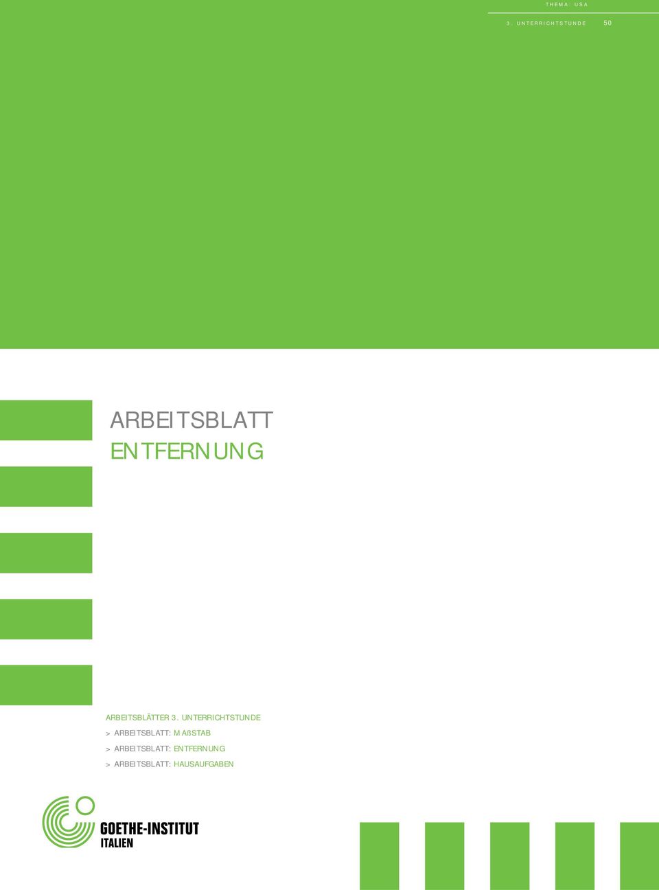 UNTERRICHTSTUNDE > ARBEITSBLATT: MAßSTAB