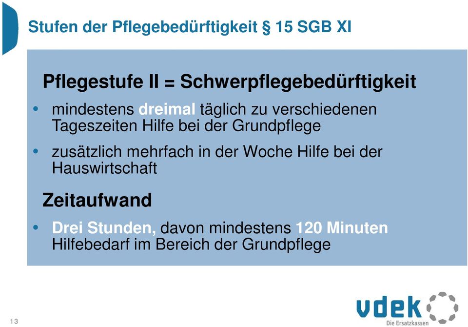 Tageszeiten Hilfe bei der Grundpflege zusätzlich mehrfach in der Woche Hilfe bei