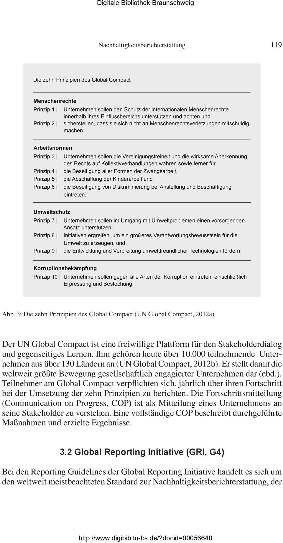 000 teilnehmende Unternehmen aus über 130 Ländern an (UN Global Compact, 2012b).
