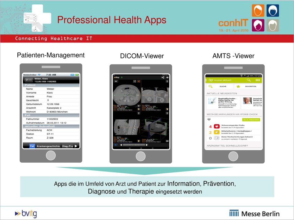 -Viewer Apps die im Umfeld von Arzt und