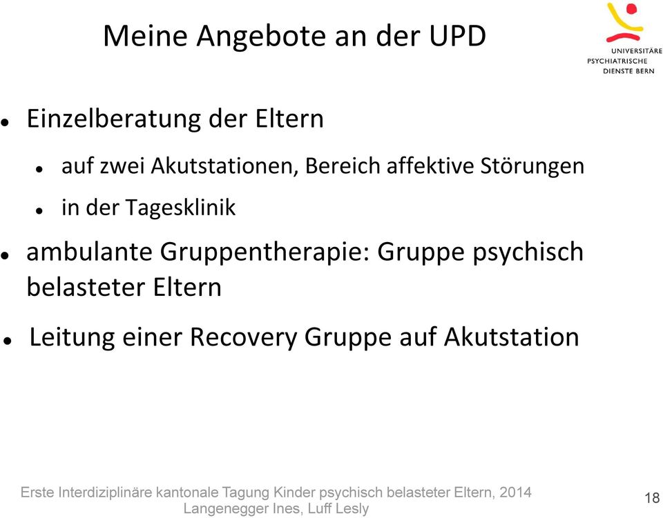 Tagesklinik ambulante Gruppentherapie: Gruppe psychisch