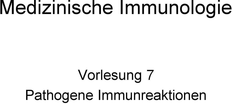 Vorlesung 7