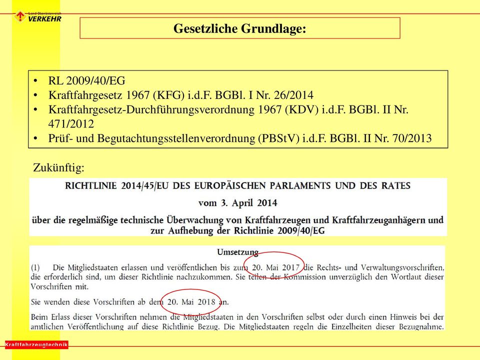 26/2014 Kraftfahrgesetz-Durchführungsverordnung 1967 (KDV) i.d.f. BGBl.