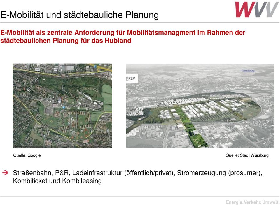 Hubland Quelle: Google Quelle: Stadt Würzburg Straßenbahn, P&R,
