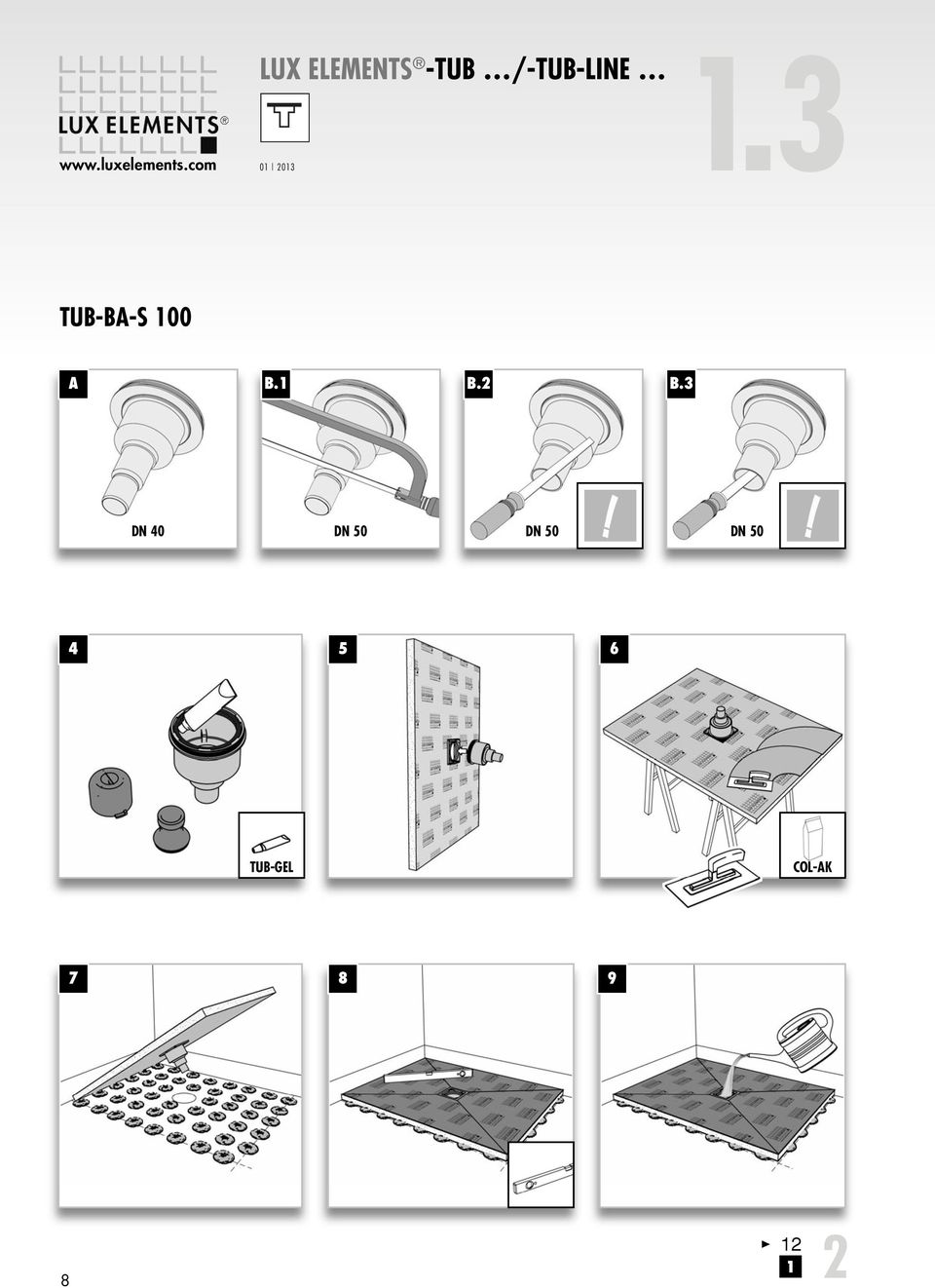 3 TUB-BA-S 100 A B.1 B.2 B.