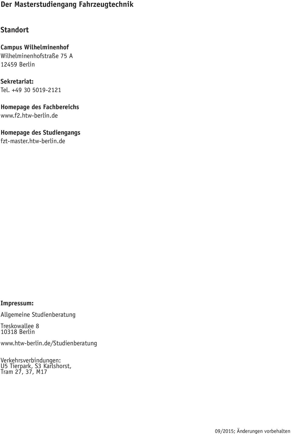 de Homepage des Studiengangs fzt-master.htw-berlin.