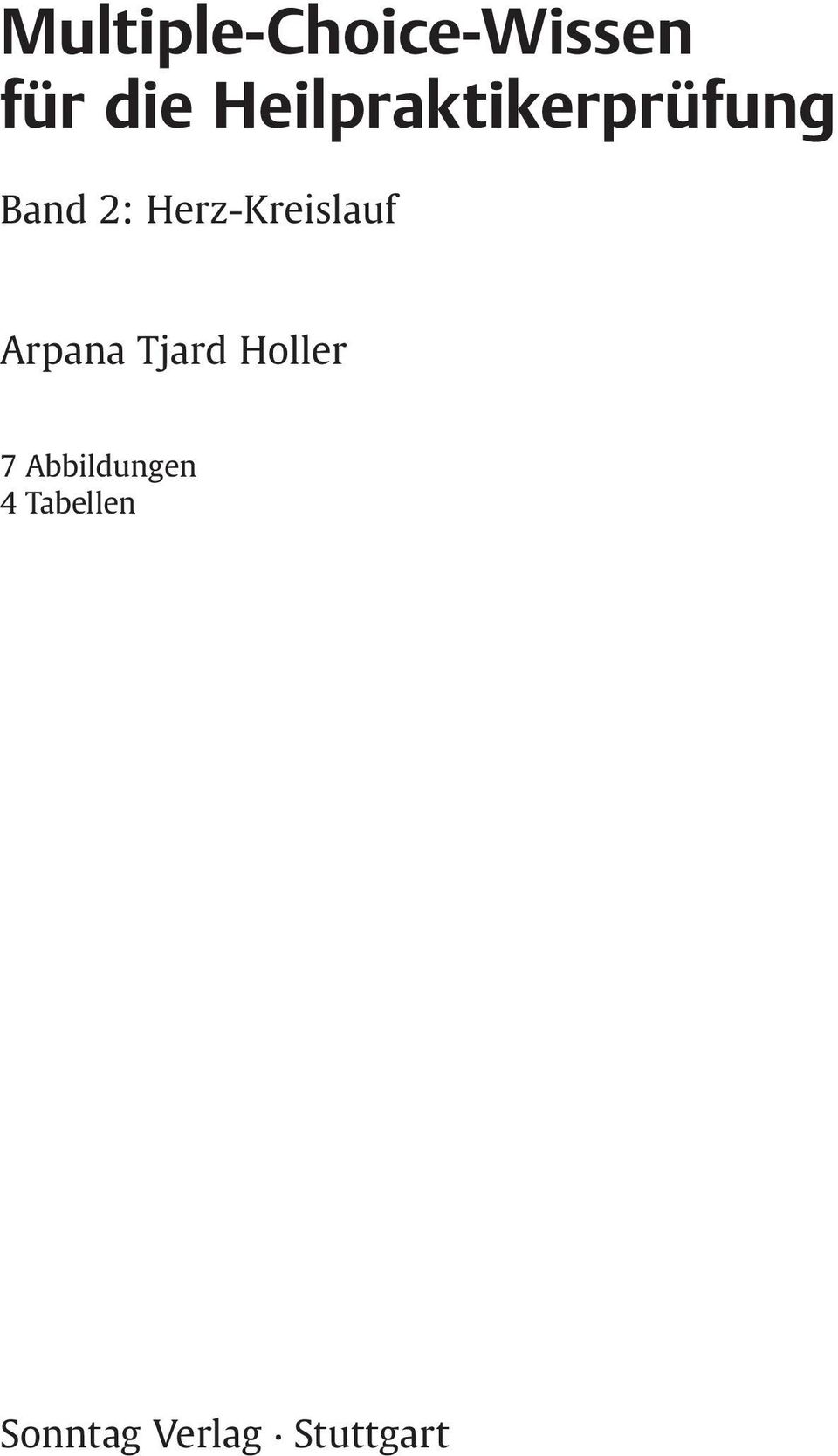 Herz-Kreislauf Arpana Tjard Holler