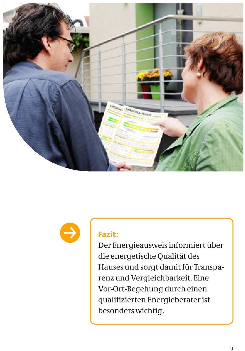 Transparenz und Vergleichbarkeit.