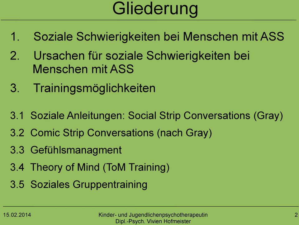 3.1 Soziale Anleitungen: Social Strip Conversations (Gray) 3.