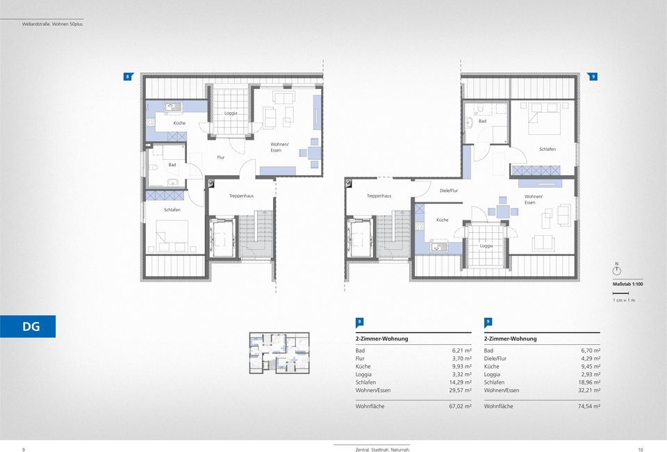 m² 9,45 m² 2,93 m² 18,96 m² 32,21 m²