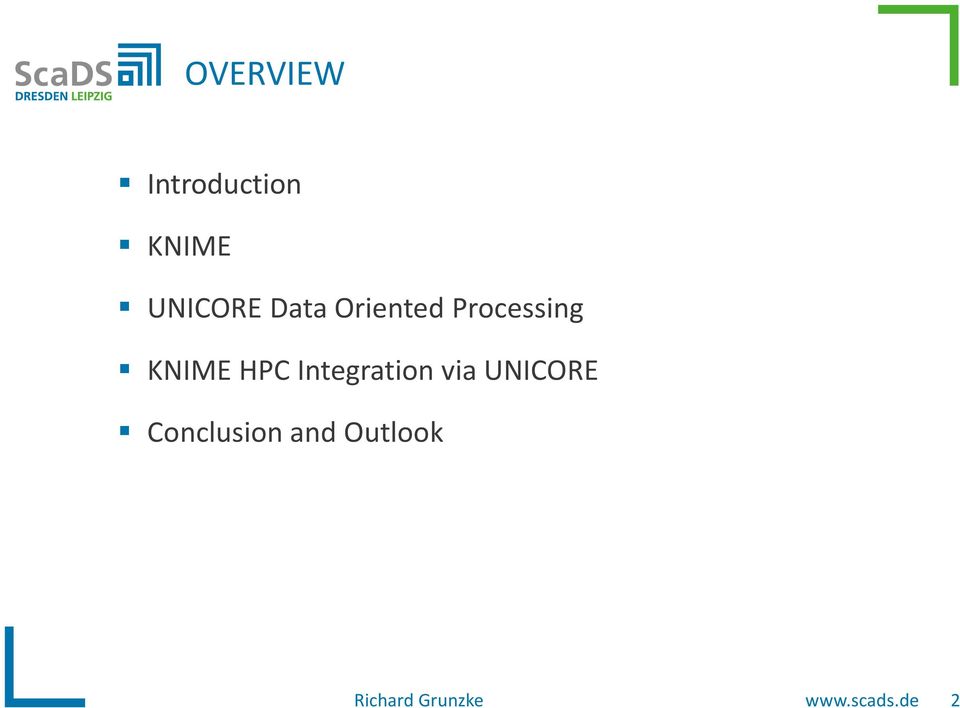 KNIME HPC Integration via