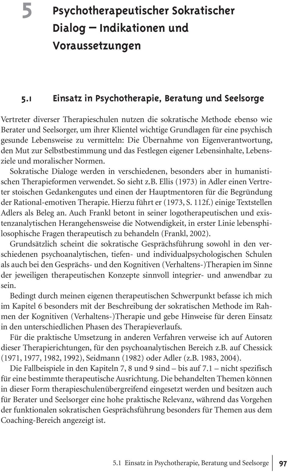 5 Psychotherapeutischer Sokratischer Dialog Indikationen Und Voraussetzungen Pdf Free Download