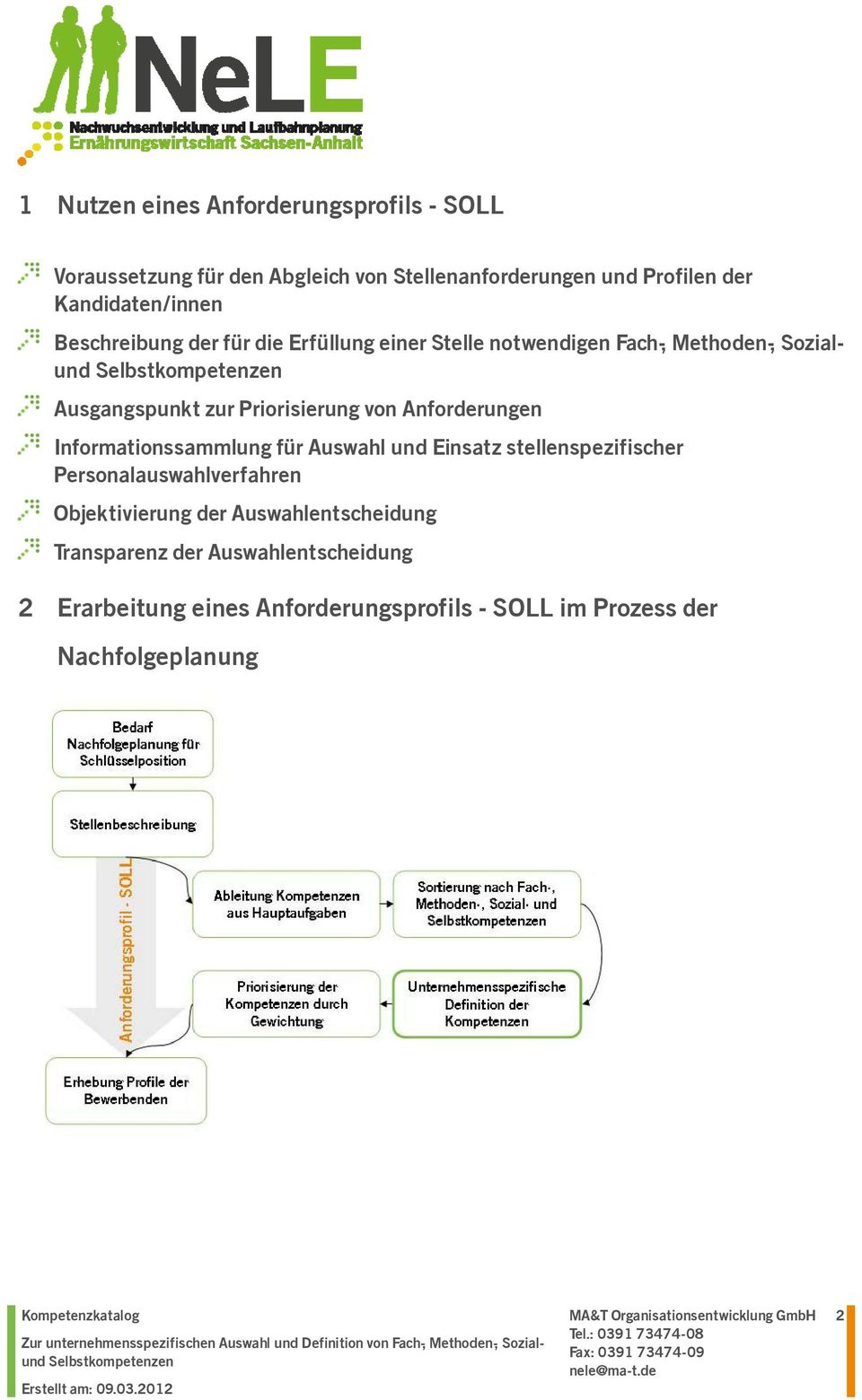 Priorisierung von Anforderungen Informationssammlung für Auswahl und Einsatz stellenspezifischer Personalauswahlverfahren