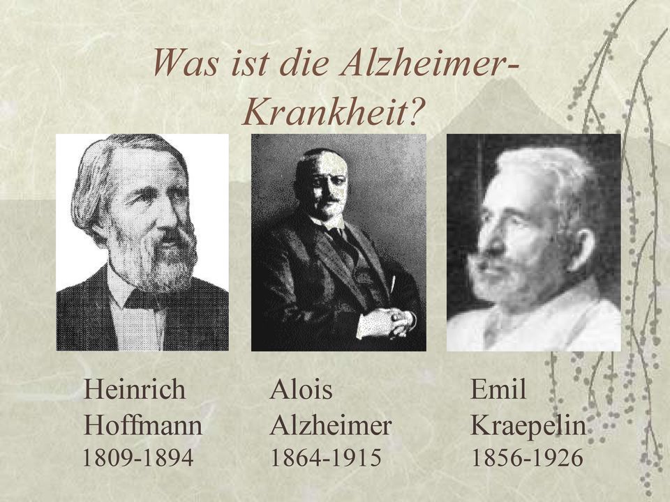 Heinrich Hoffmann Alois