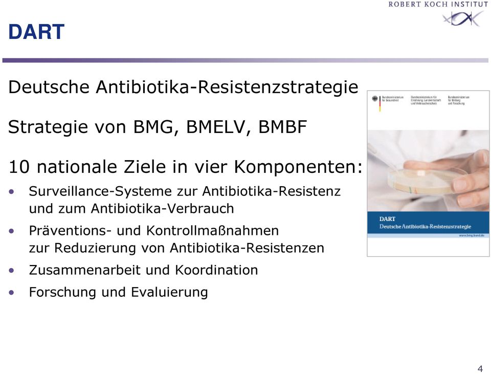 Antibiotika-Resistenz und zum Antibiotika-Verbrauch Präventions- und