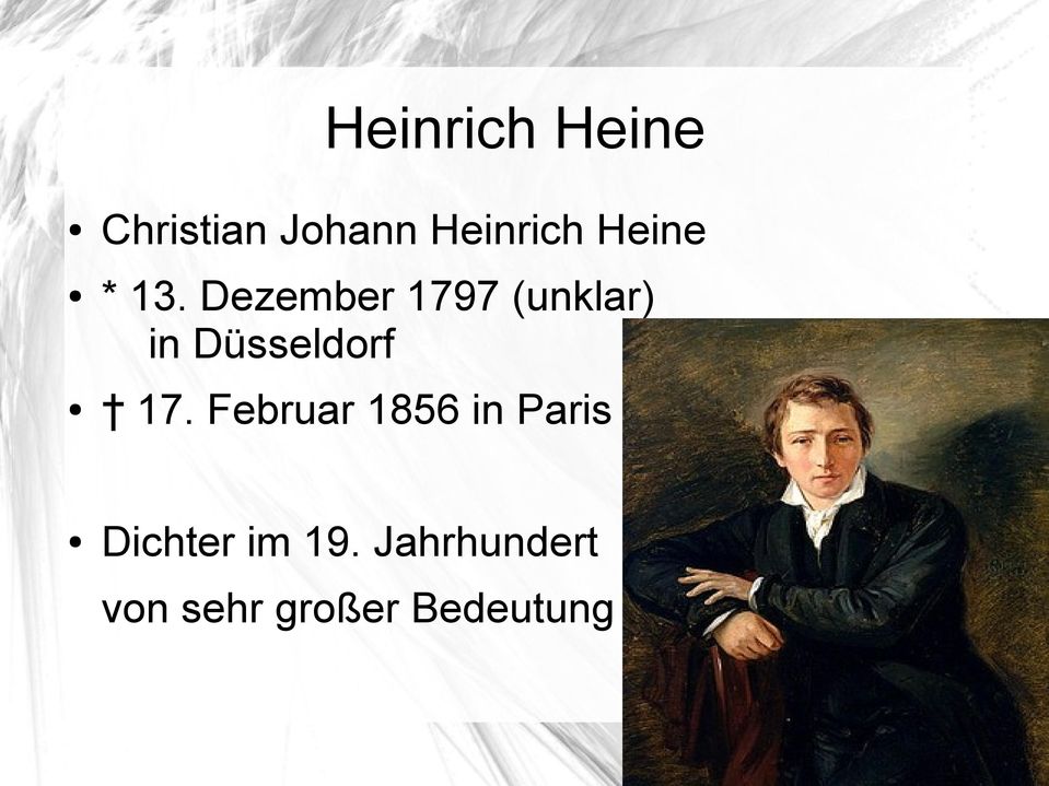 Dezember 1797 (unklar) in Düsseldorf 17.