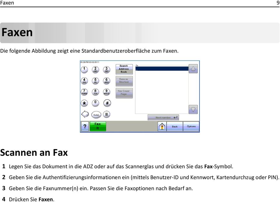 Fax-Symbol.