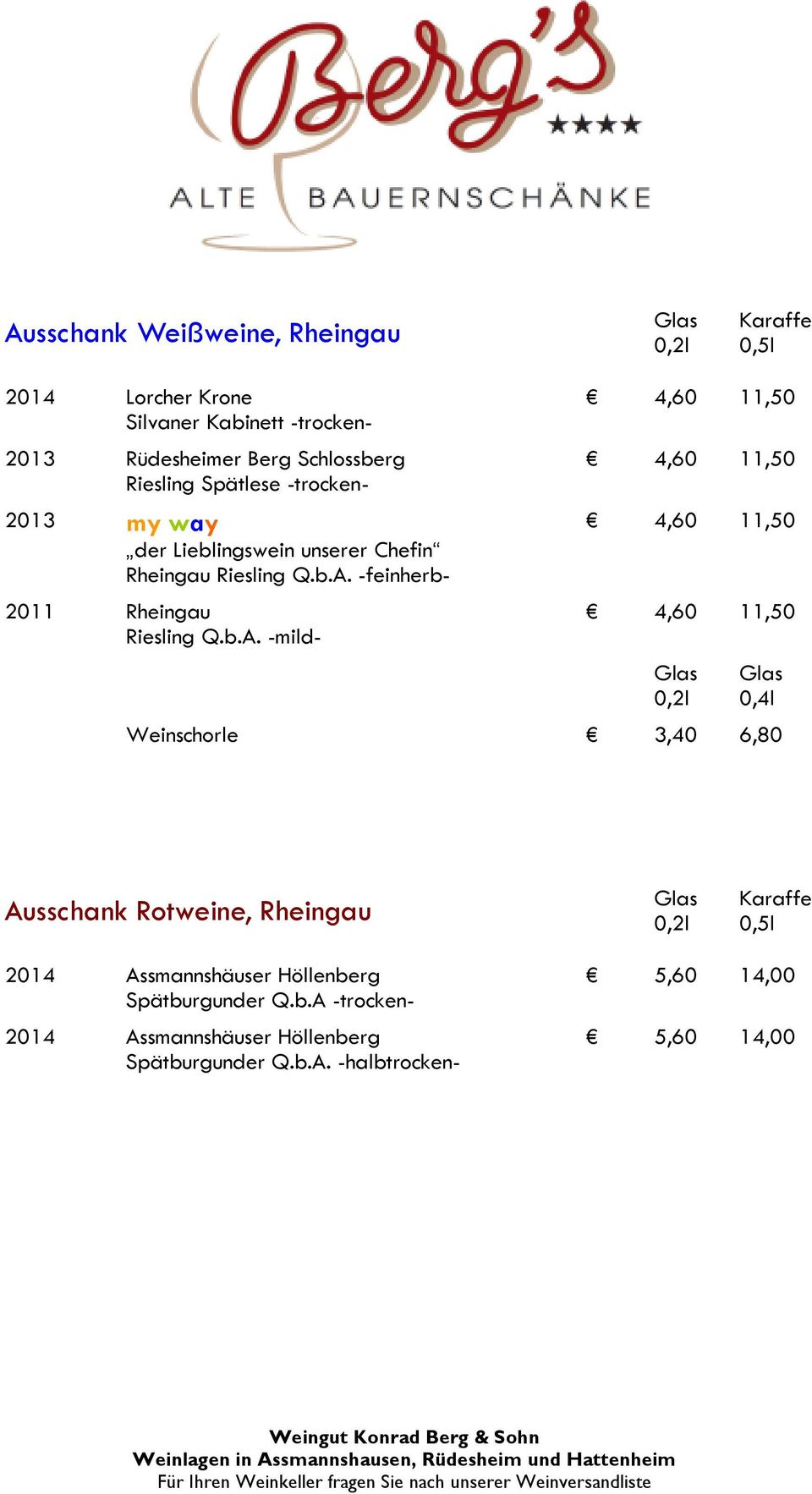 -feinherb- 2011 Rheingau Riesling Q.b.A.