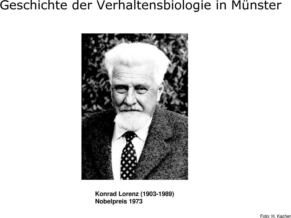 Münster Konrad Lorenz