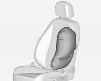 Sitze, Rückhaltesysteme 51 Sicherheitsgurt ordnungsgemäß anlegen und einrasten lassen. Nur dann kann der Airbag schützen.