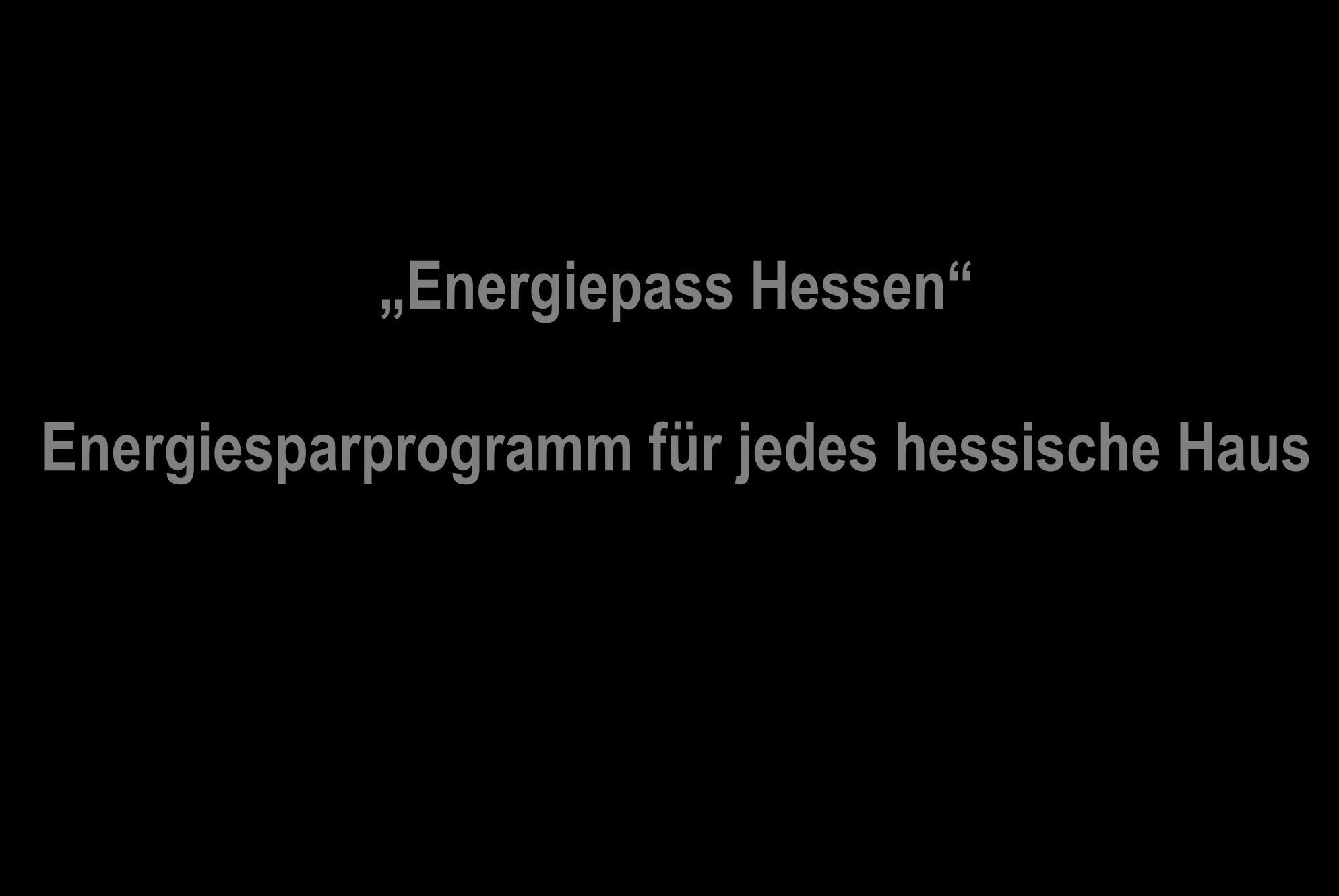Energiepass Hessen