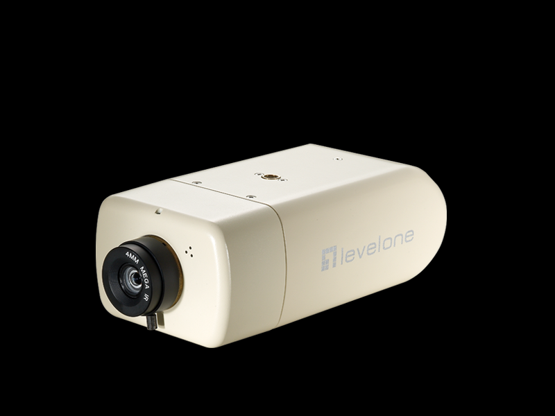 FCS-1131 Version: 2 Feste Netzwerk-Kamera, PoE 802.3af, 2-Megapixel, Tag/Nacht The LevelOne FCS-1131 is a 2-Megapixel PoE Network Camera enabling resolution up to 1920x1080 with H.