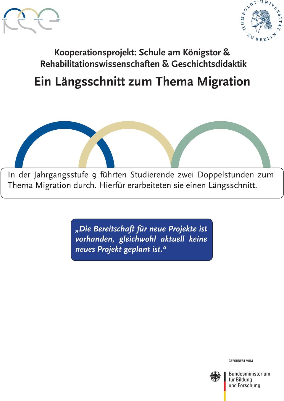 Studierende zwei Doppelstunden zum Thema Migration durch.
