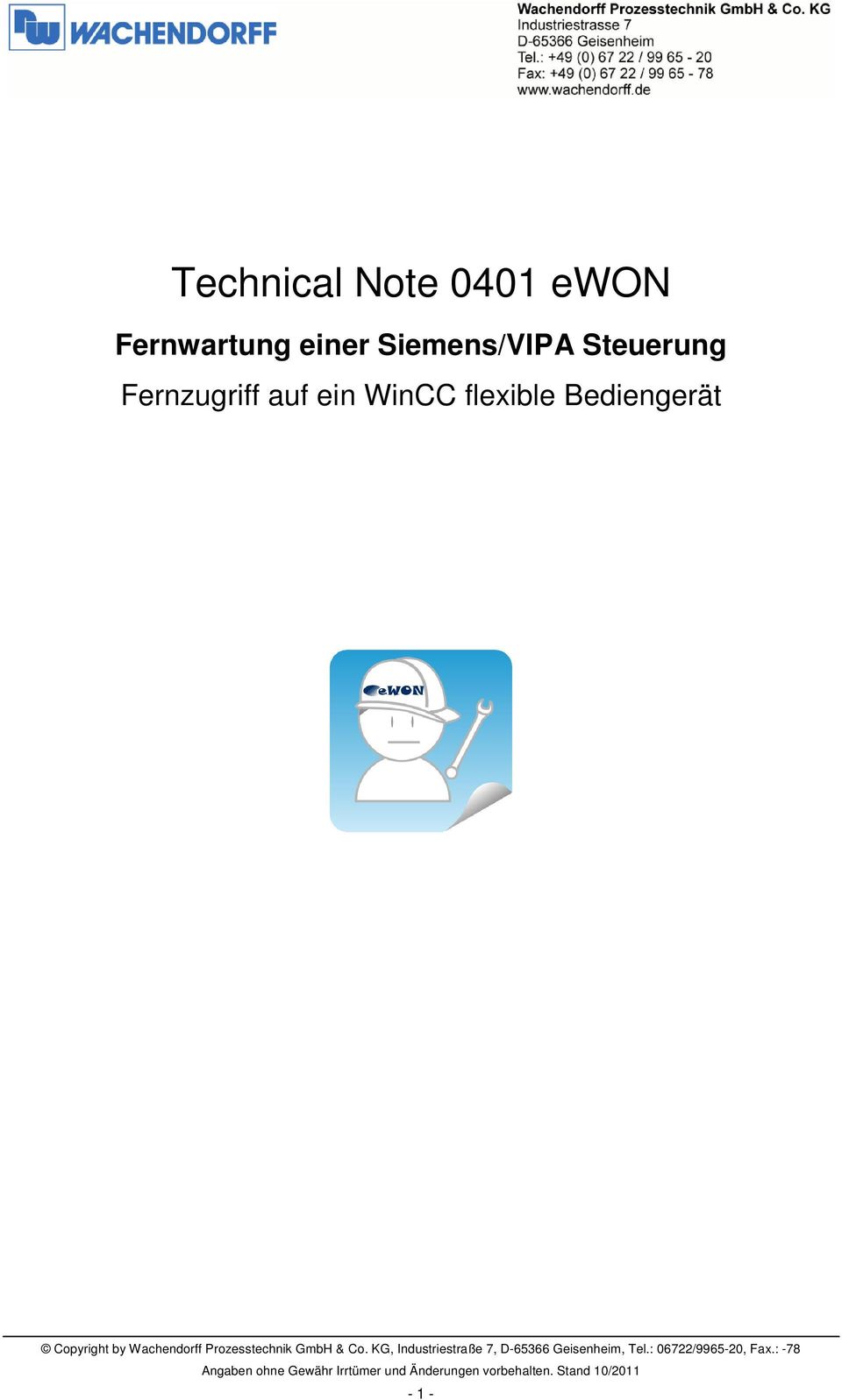 Siemens/VIPA Steuerung