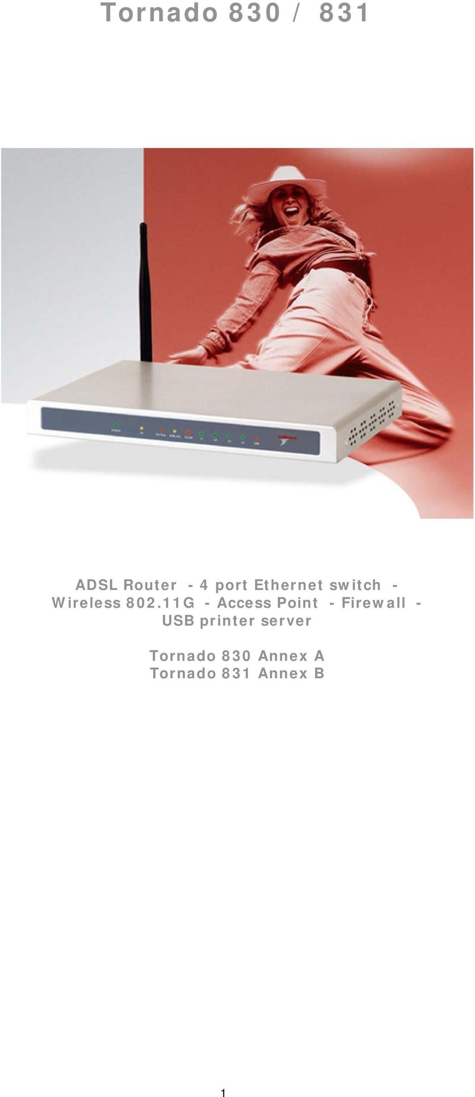 11G - Access Point - Firewall - USB
