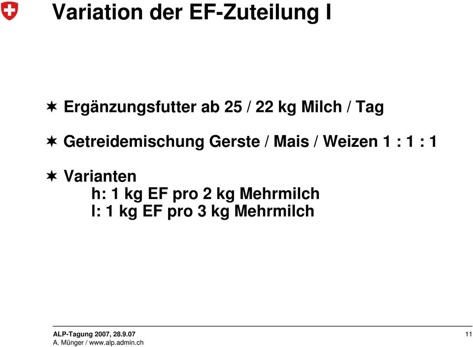 Mais / Weizen 1 : 1 : 1 Varianten h: 1 kg EF pro
