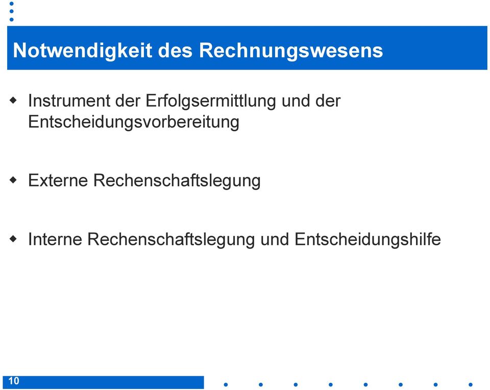 Entscheidungsvorbereitung Externe