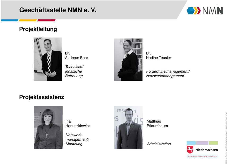 Nadine Teusler Fördermittelmanagement/ Netzwerkmanagement