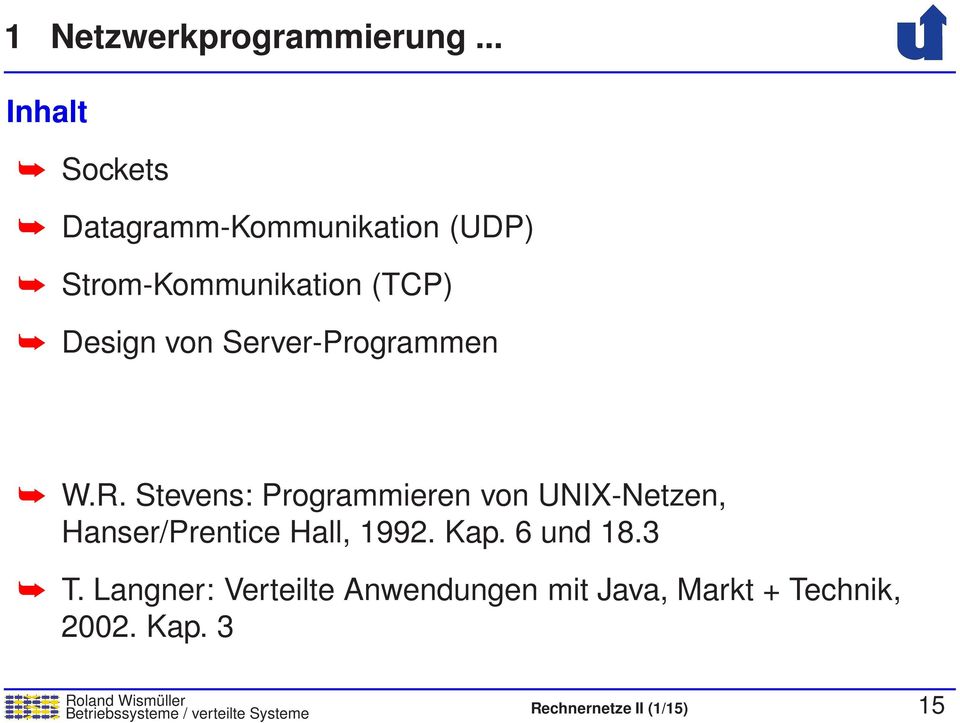 Server-Programmen W.R.