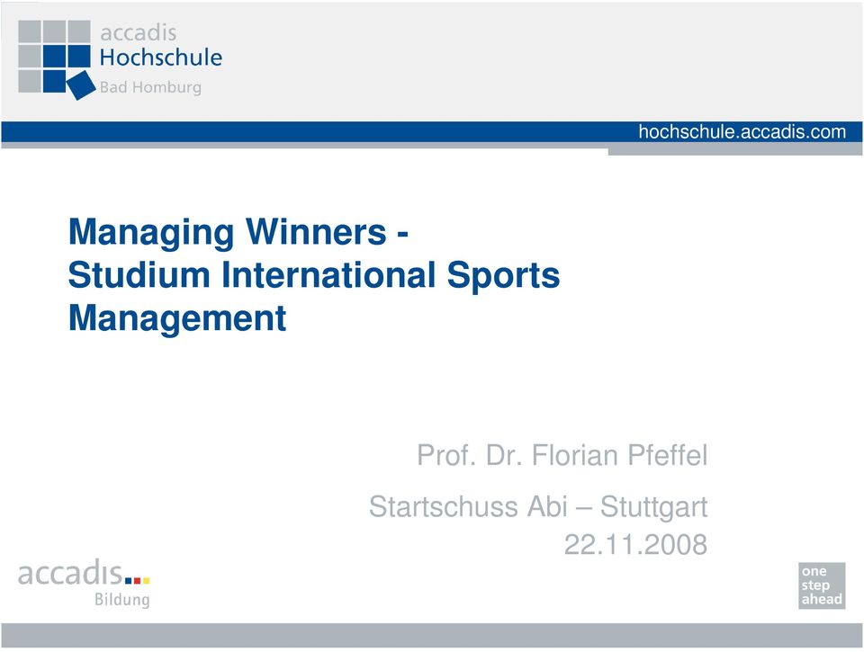 International Sports Management