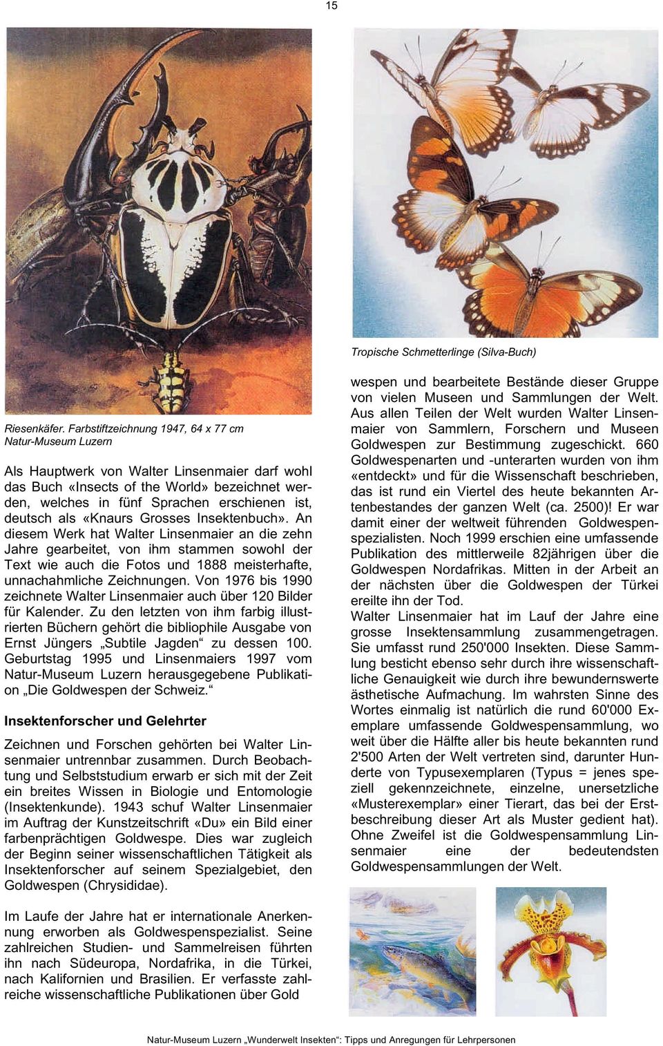deutsch als «Knaurs Grosses Insektenbuch».