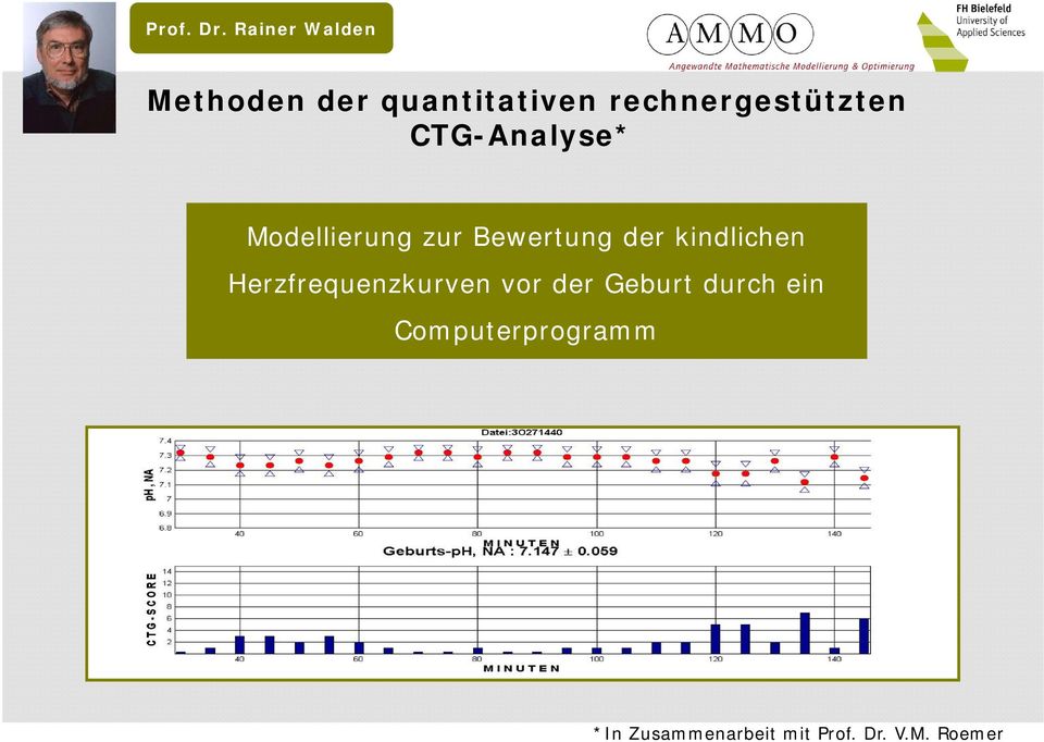 rechnergestützten CTG-Analyse* Modellierung zur Bewertung