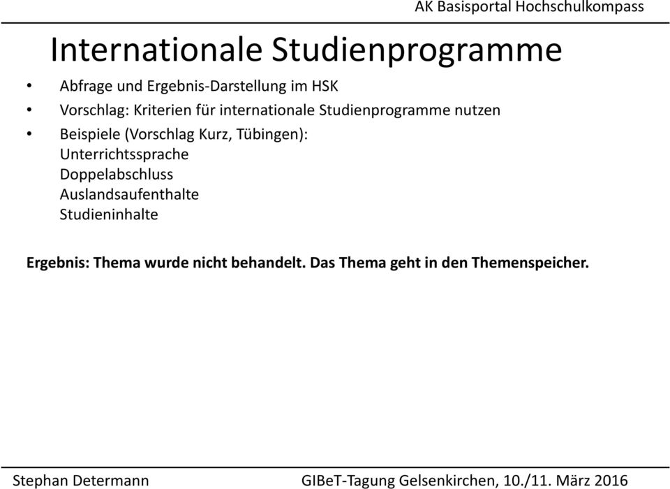 nutzen Beispiele (Vorschlag Kurz, Tübingen): Unterrichtssprache Doppelabschluss