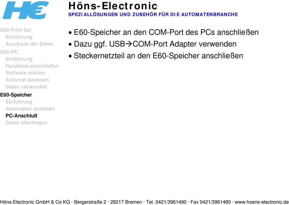 USB COM-Port Adapter
